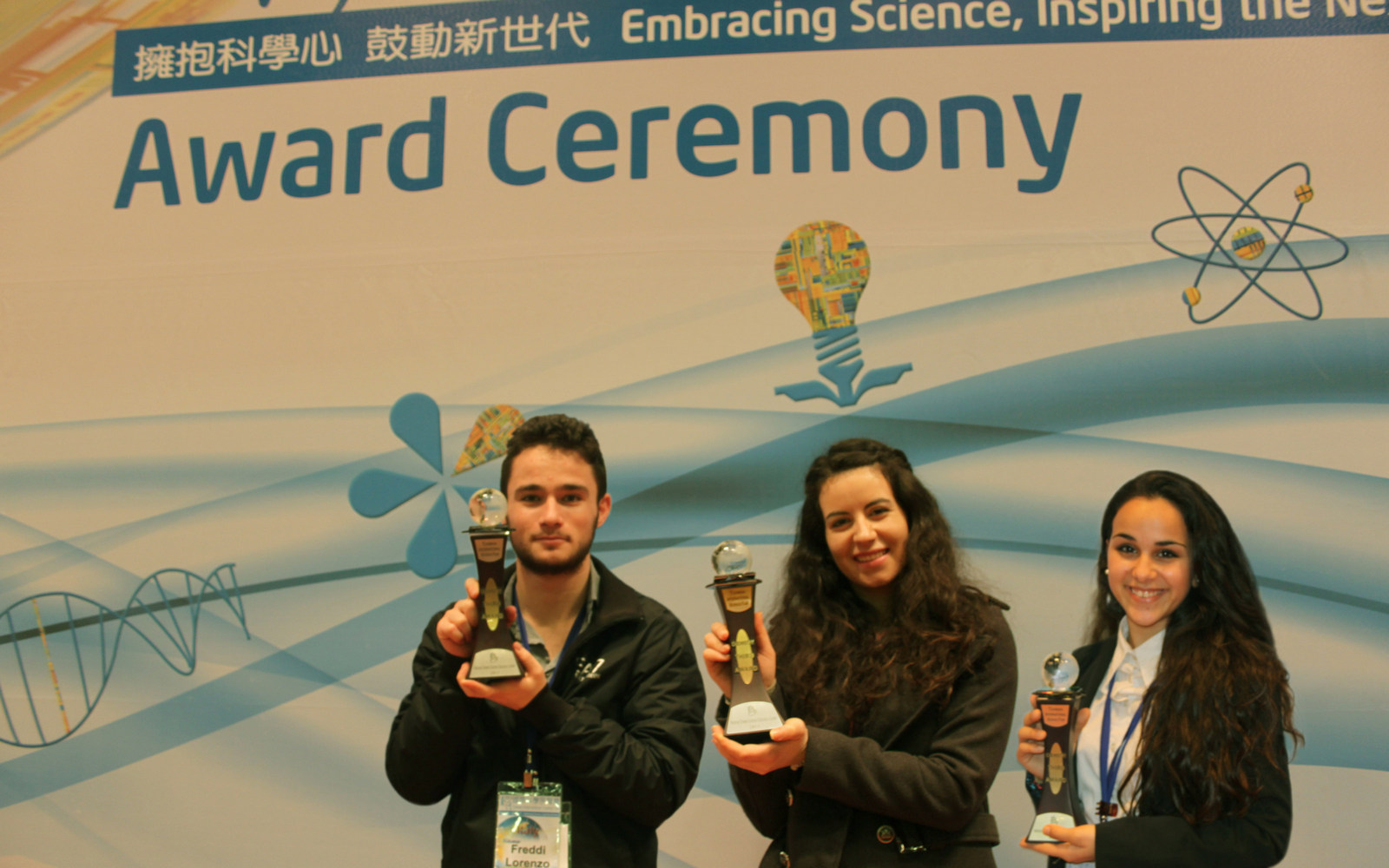 Foto della premiazione